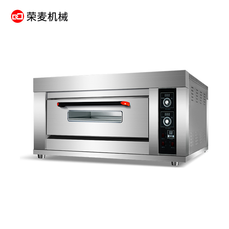 荣麦商用厨房设备蒸汽烤箱披萨面包月饼高温烤箱大型烘焙单层烤箱