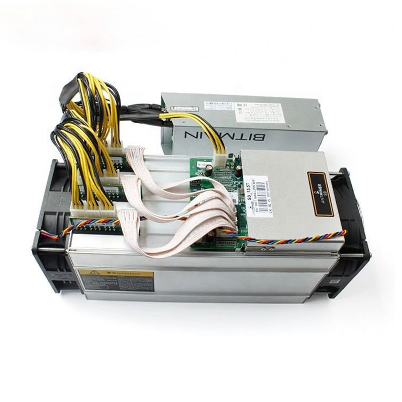 antminer 二手蚂蚁s9j比特币矿机 used s9j 14t 14.5th 现货btc