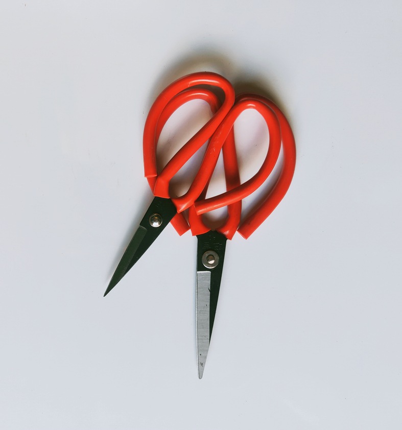 套皮剪1号红柄剪刀厨房家用剪刀铁皮剪裁缝工厂剪刀裁布皮革剪