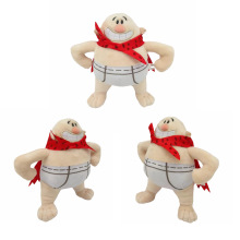 新款绘本Captain Underpants 队长内裤超人历险记玩偶毛绒玩具