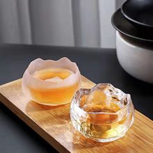 泡茶杯耐热网红ins日式加厚玻璃杯子家用简约高颜值喝酒水杯