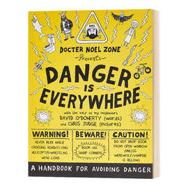胆小鬼日记1 英文原版书籍 danger is everywhere 危险无处不在