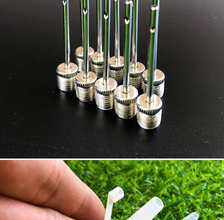 篮球气针金属球针足球皮球玩具通用充气针充气设备打气筒配件钢针