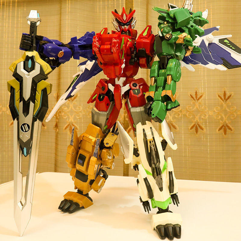 变形机器人钢铁飞龙2恐龙3男孩大号五合体变形金刚霸王龙儿童玩具