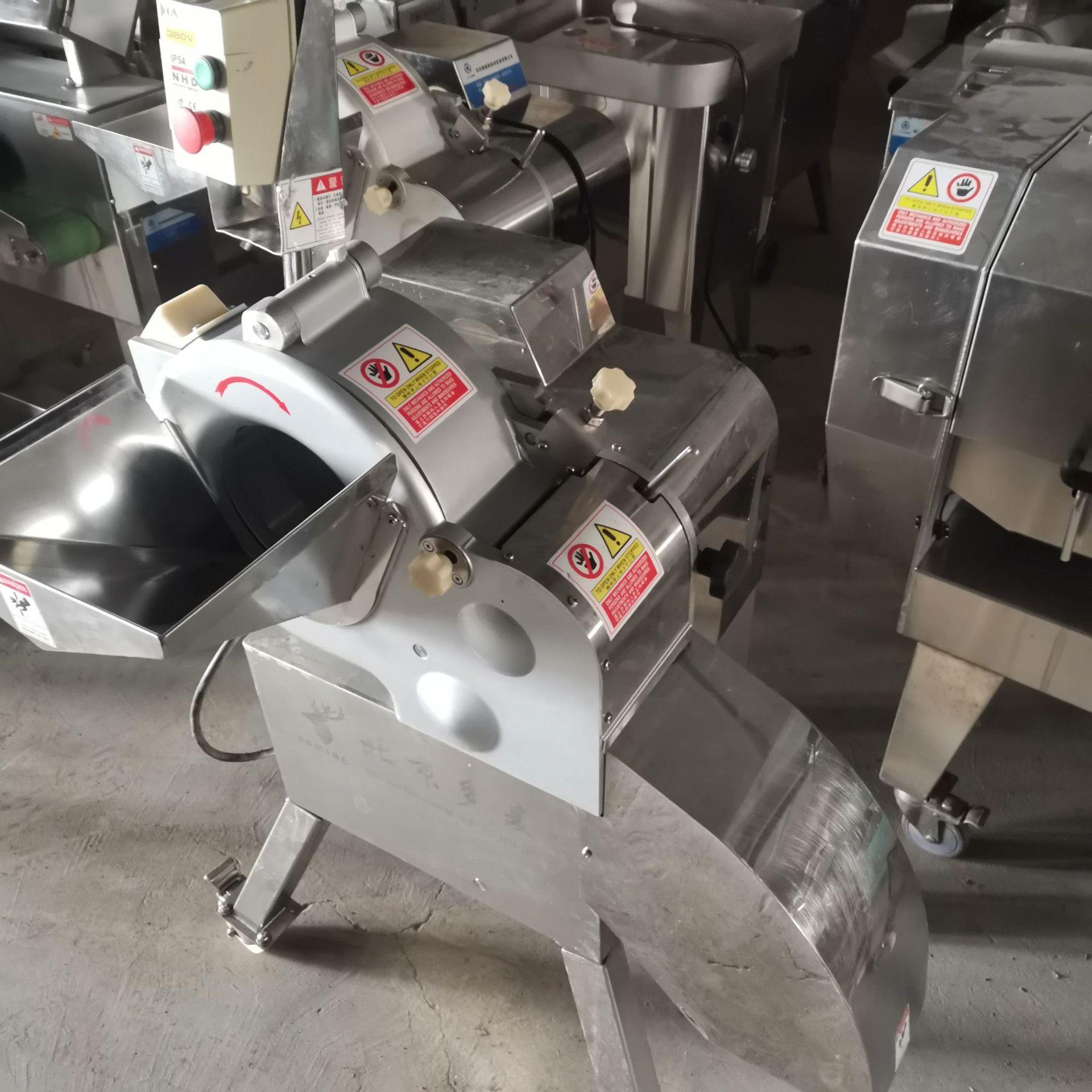 优惠处理净菜设备台湾产蔬菜三维切丁机