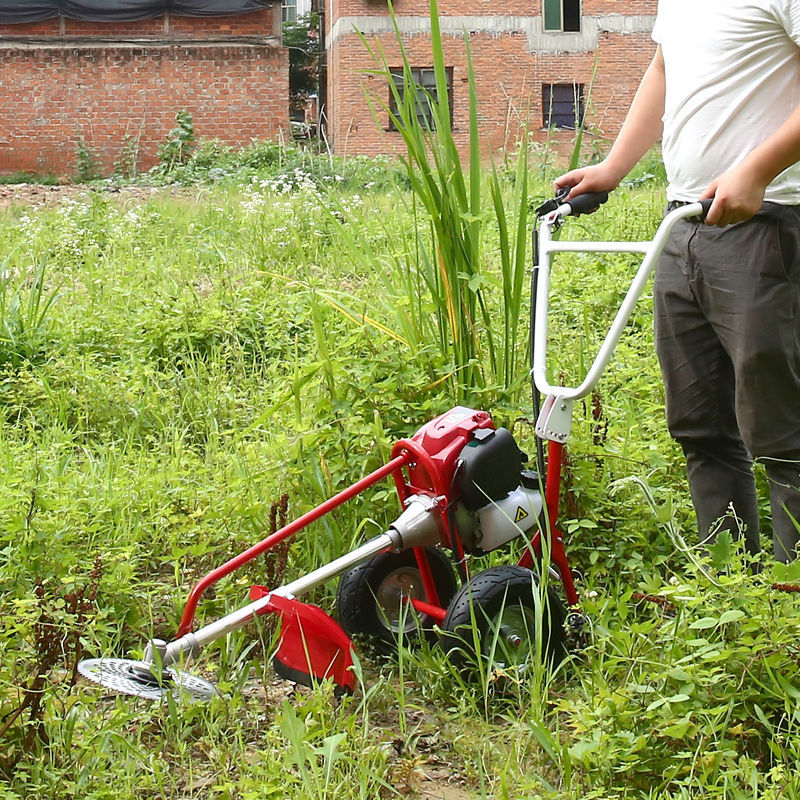 雅马哈手推式锄草机割草机果园锄地机除草松土机微耕机