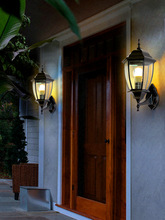 TD61户外壁灯防水庭院灯别墅外墙灯走廊过道阳台壁灯美式复古挂壁