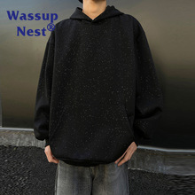 WASSUP NEST卫衣男春季美式情侣款连帽运动衫ins潮牌高街痞帅外套