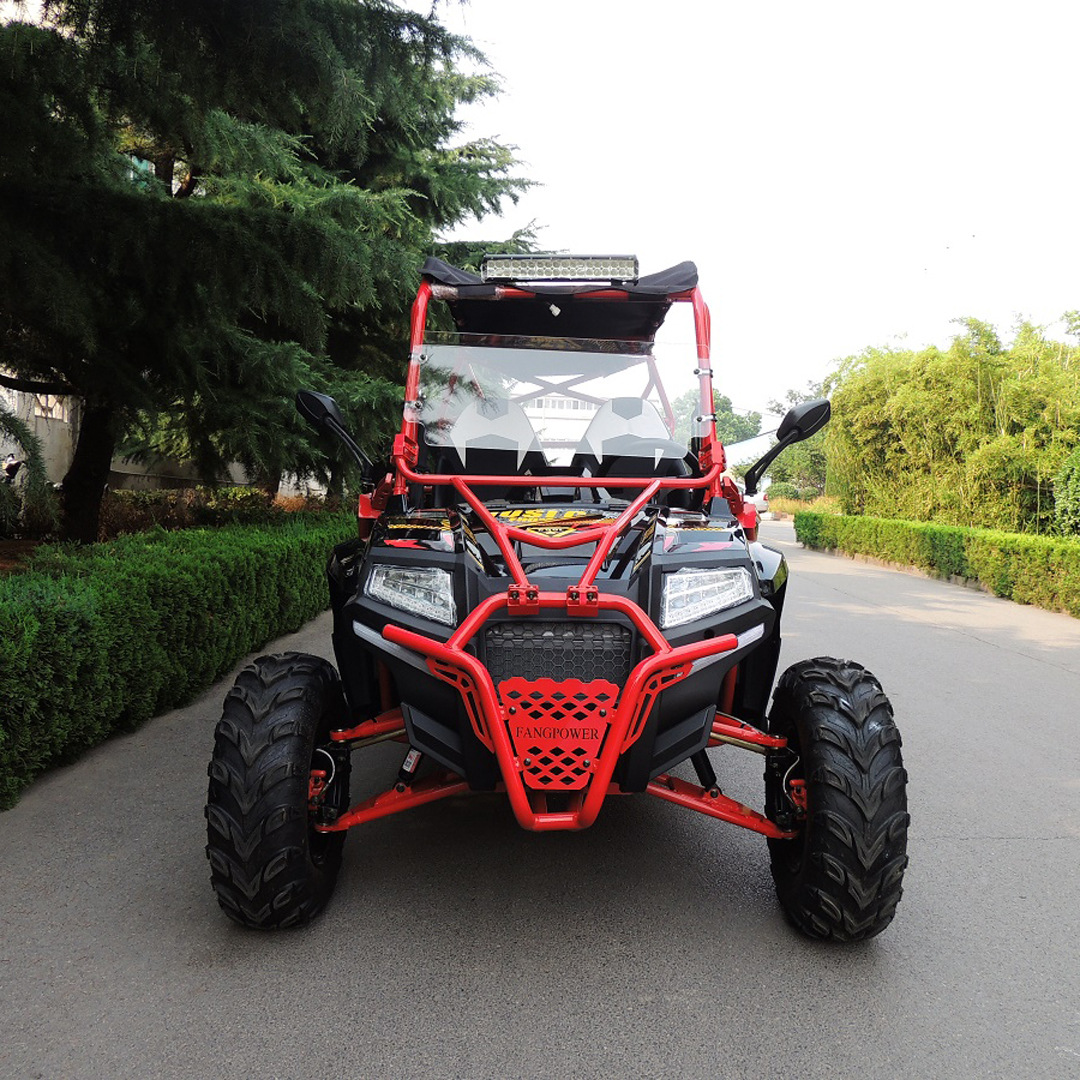 汽油400cc越野卡丁车 游乐场竞技飘移游玩车 户外游玩四座休闲车