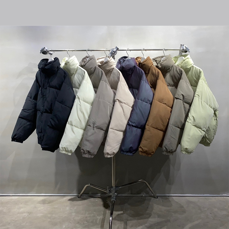 高版本essentials fog复线高街保暖宽松拉链棉衣加厚棉服美式外套