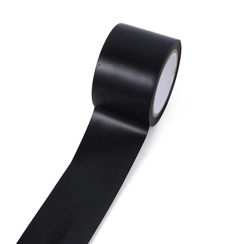 Electrical & Electronics Insulation Tape Waterproof and Hard-Wearing Heat Insulation Flame Retardant Tape Black Pvc Widened and Lengthened Single-Sided Tape