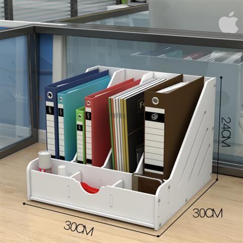 文件框桌面书立架文件架办公桌收纳桌上学生文件收纳架办公用品