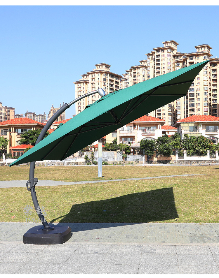 户外休闲遮阳伞哥伦布伞大号罗马伞保安岗亭伞花园别墅折叠太阳伞