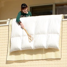 晒被子神器阳台防脏垫晒衣服垫子宿舍晾被子床单棉被垫窗台隔脏布