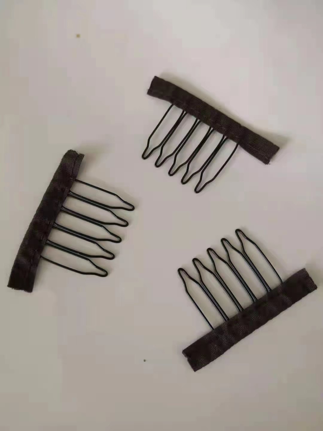 布边卡子 假发辅料配件 假发网帽用五齿布条钢爪 网帽卡子