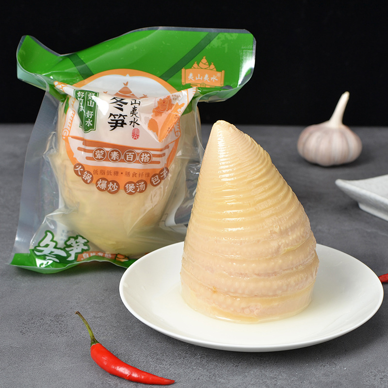 福建厂家夷山夷水清水笋冬笋400g/袋笋尖关东煮餐饮食材竹笋批发