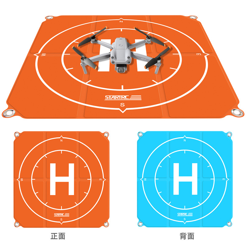 无人机可折叠方形停机坪50/65cm便携户外起落垫air 2s/mini 2配件