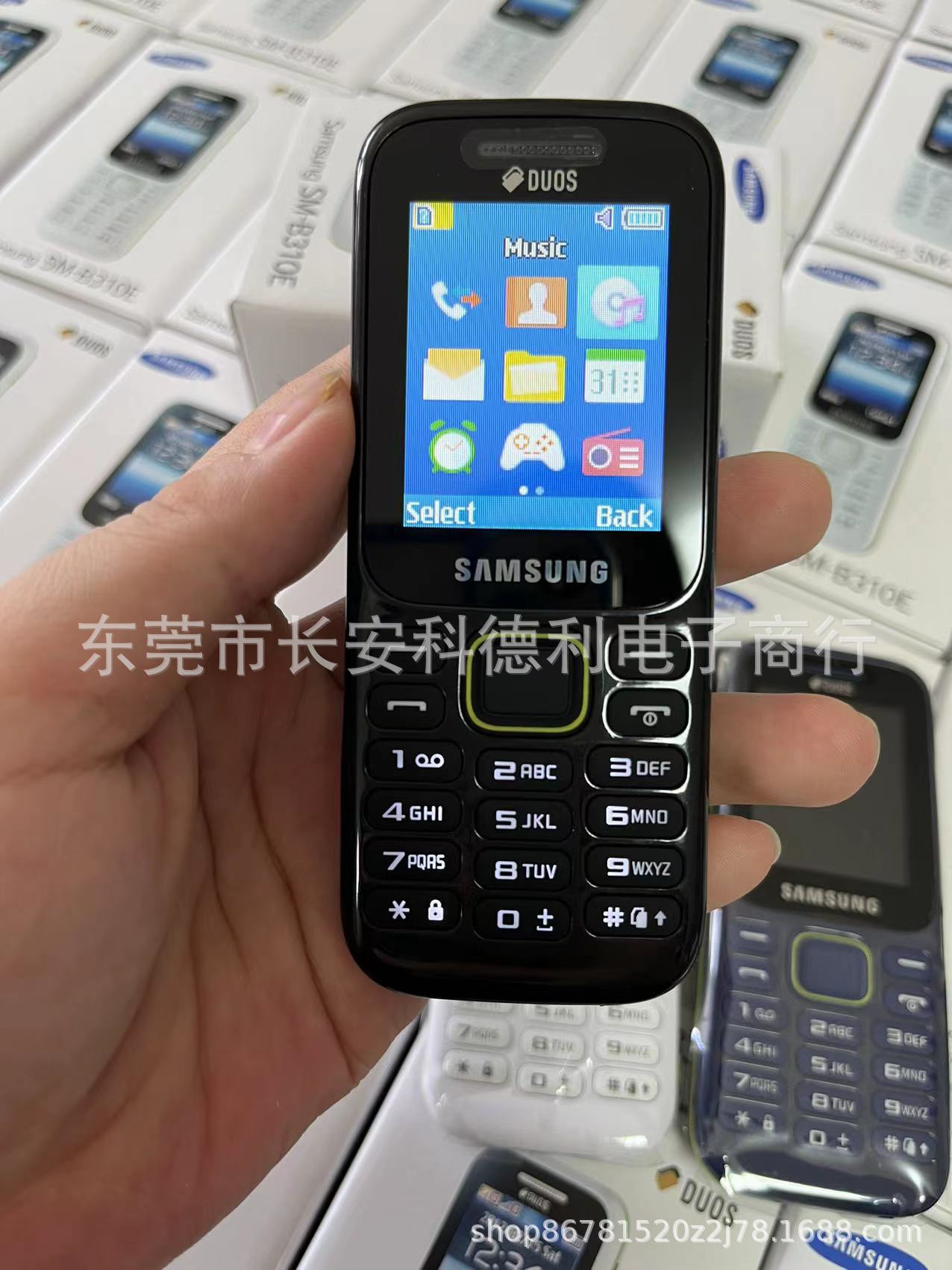 批发B310E手机1.8屏双卡多国语言手机外文B312 3310 1207低端手机