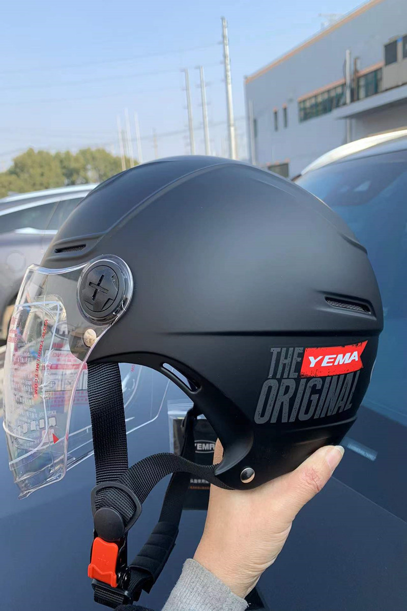 3c认证野马356s摩托车头盔男女电动车夏季轻便式电瓶车安全帽大号