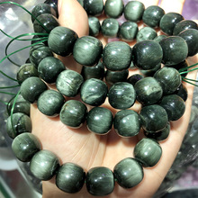 阳起石老型珠手链 民族风饰品猫眼水晶手链ins跨境阳起石发晶手链