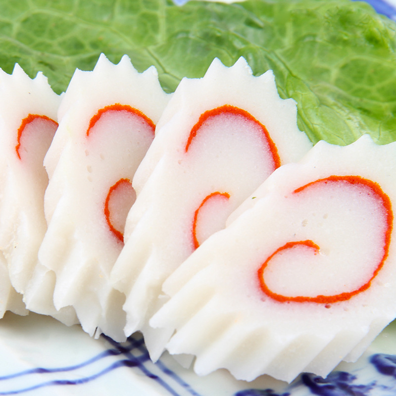 日本料理 丸善鱼糕卷/鲜虾鱼板/鱼糕/鱼肉卷 150g/条日式拉面材料