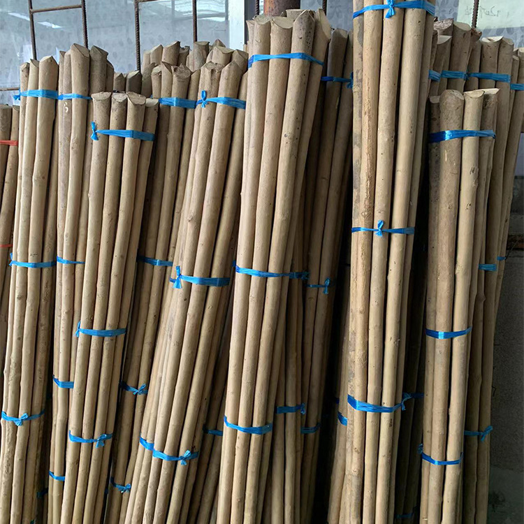 自产自销批发带皮腊杆黄皮腊条杆蜡杆锤柄 锤把锤条 大锤把腊木杆