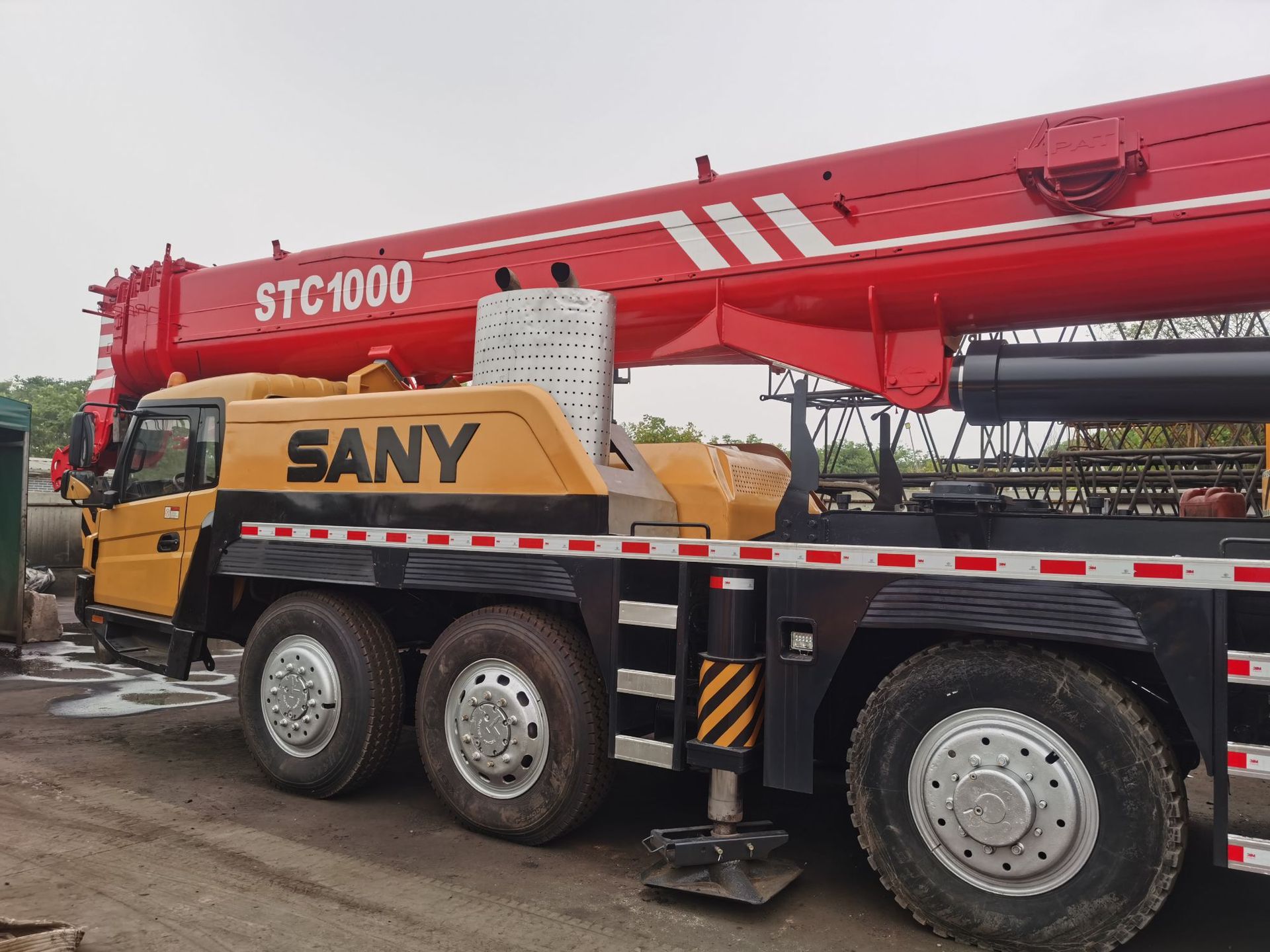 三一大型吊车,专业出口吊车 100吨汽车吊,100吨吊车,三一100吨