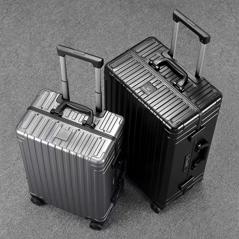 漫游全铝镁合金行李箱 拉杆箱旅行箱密码箱子小登机箱20寸24男 女