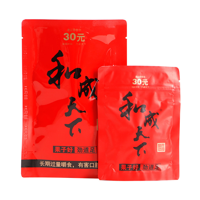 口味王30元和成天下新品红色包装青果槟榔批发