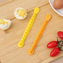 花式切蛋器厨房创意一切二花边鸡蛋分割蛋黄小鸡沙拉制作厨师工具