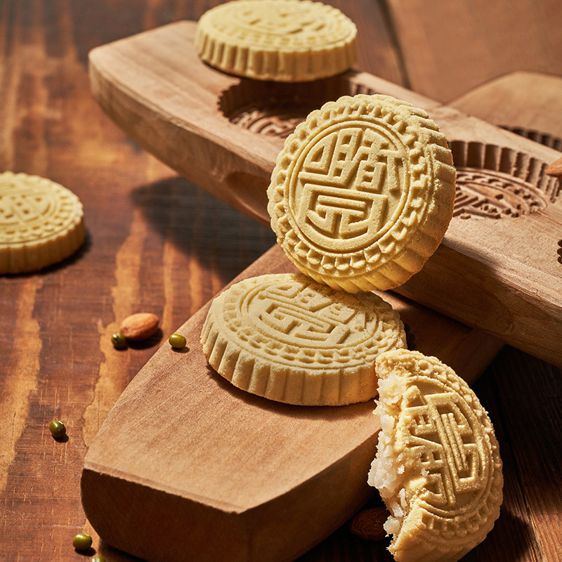 夹肉杏仁饼广东中山特产零食80后怀旧糕点210g*3盒独立包装