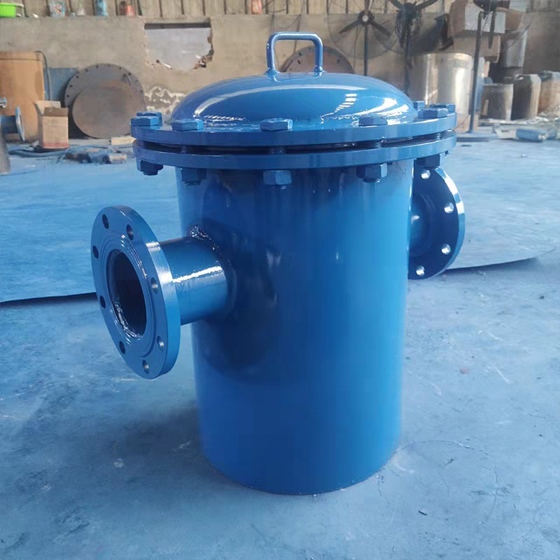 篮式过滤器快开式直通天然气柴油井水污水提蓝式过滤器管道除污器