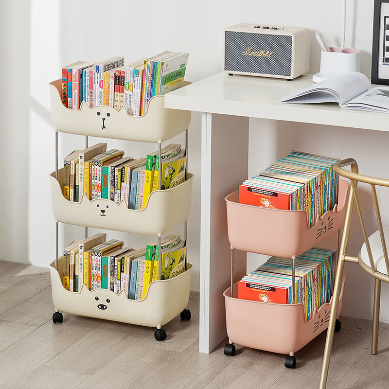 儿童玩具收纳架玩具架子置物架多层大容量整理架收纳柜宝宝储物架