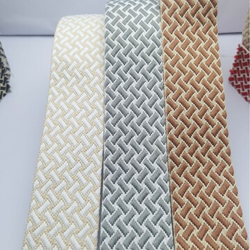 2024冬夏季新款织带 5厘米加厚双面提花新款织带 2寸爆款女包肩带