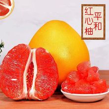 国庆节中秋节礼盒平和红心柚子新鲜水果琯溪红肉当季蜜柚厂家批发