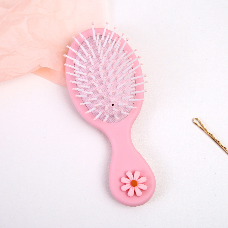 Korean Mini Cartoon Airbag Comb Ins Cute Girl Heart Airbag Cushion Comb Massage and Hairdressing Comb