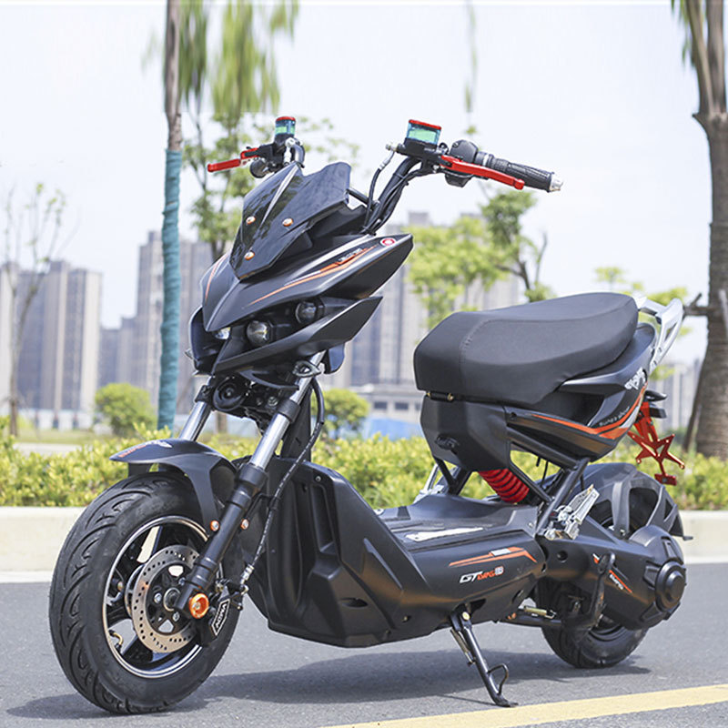 战狼电动车极客新款x战警电摩72v高速成人男女踏板60v电动自行车