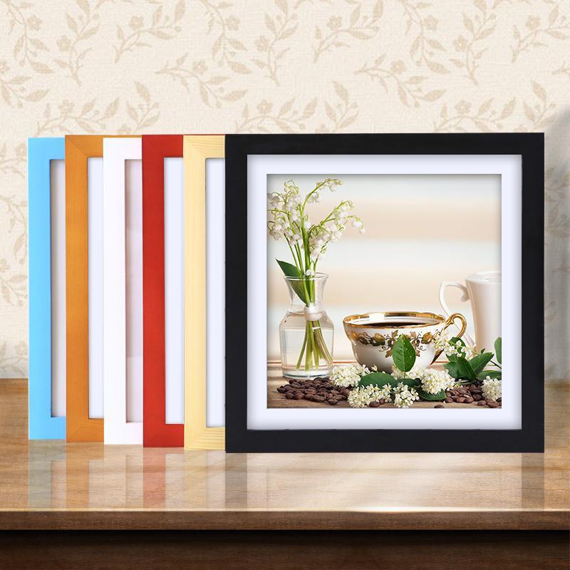 实木相框挂墙装裱字画书法十字绣框架外框裱框大画框外框批发