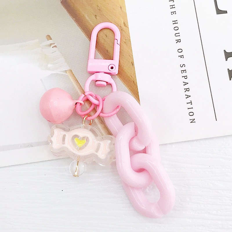 Yi Lian Ornament New Online Influencer Cute Small Animal Keychain Pendant Creative Matching School Bag Earphone Sleeves Decoration