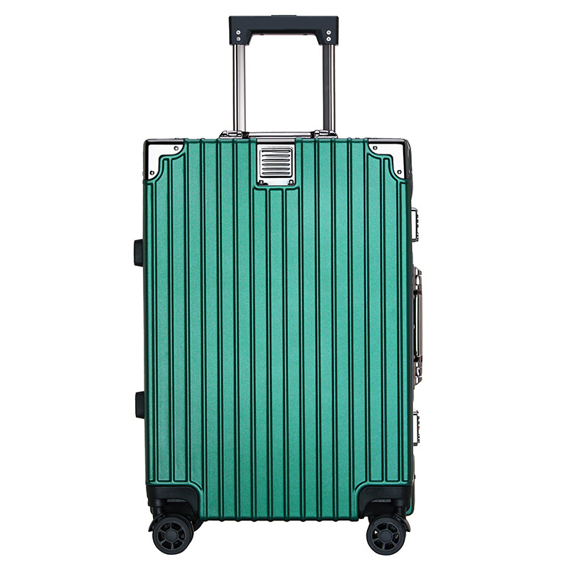 Factory Spot Goods Aluminum Magnesium All Aluminum Case Student Season Universal Wheel Suitcase All Aluminum Frame Three-Piece Suitcase