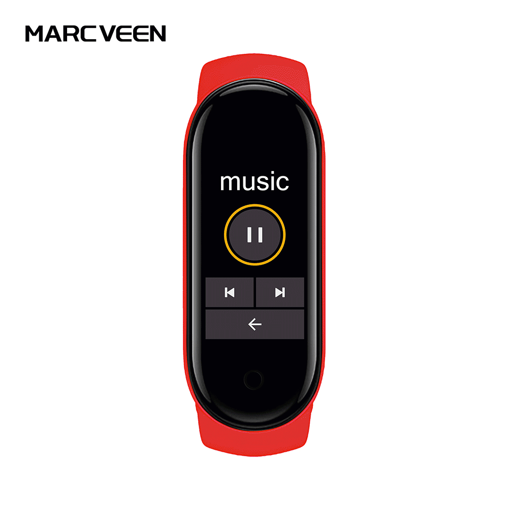 m6跨境新款磁吸智能手环运动fitpro 蓝牙手环心率血压血氧监测米6