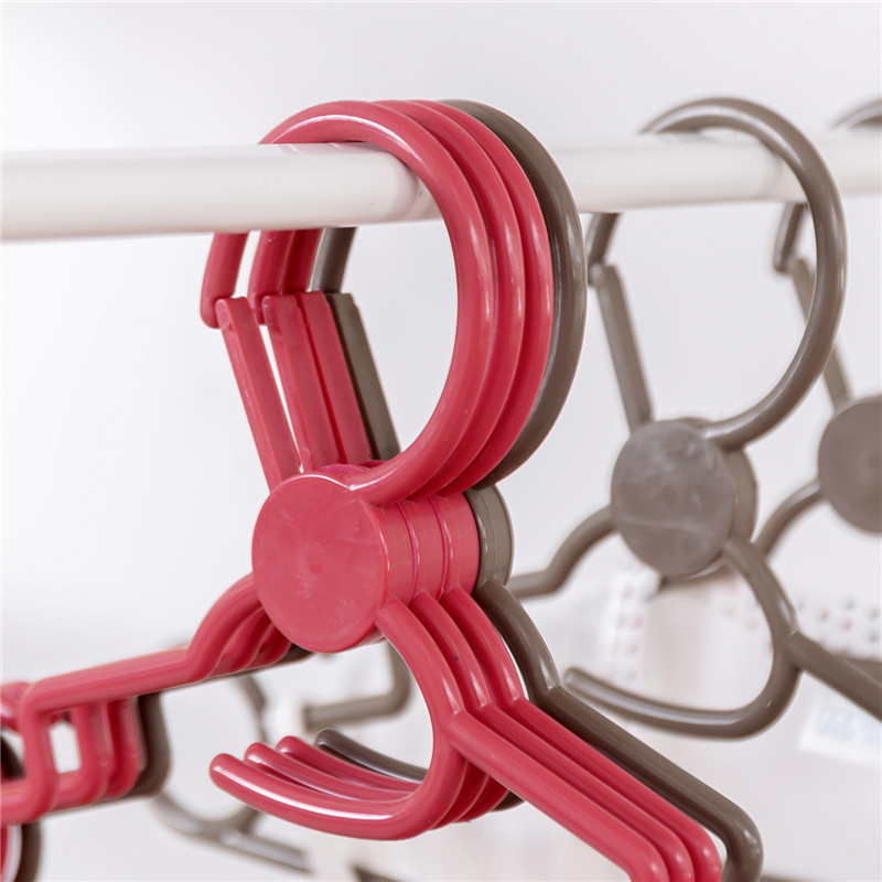 防风衣架自动卡扣晒固定高层防掉户外室外防吹晾衣架衣撑晾晒衣挂