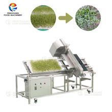 厂家直供  芽菜食材切割设备 托盘式豆芽水培割根机切根机