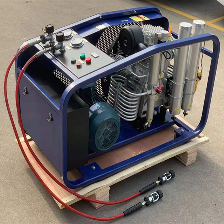 上新正压式空气呼吸器充填泵 消防填充泵 便携式空气充填泵