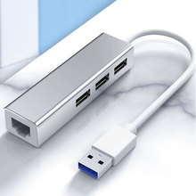 厂家供货网口免驱动USB3.0上网连接器网卡千兆免驱铝合金适用电脑