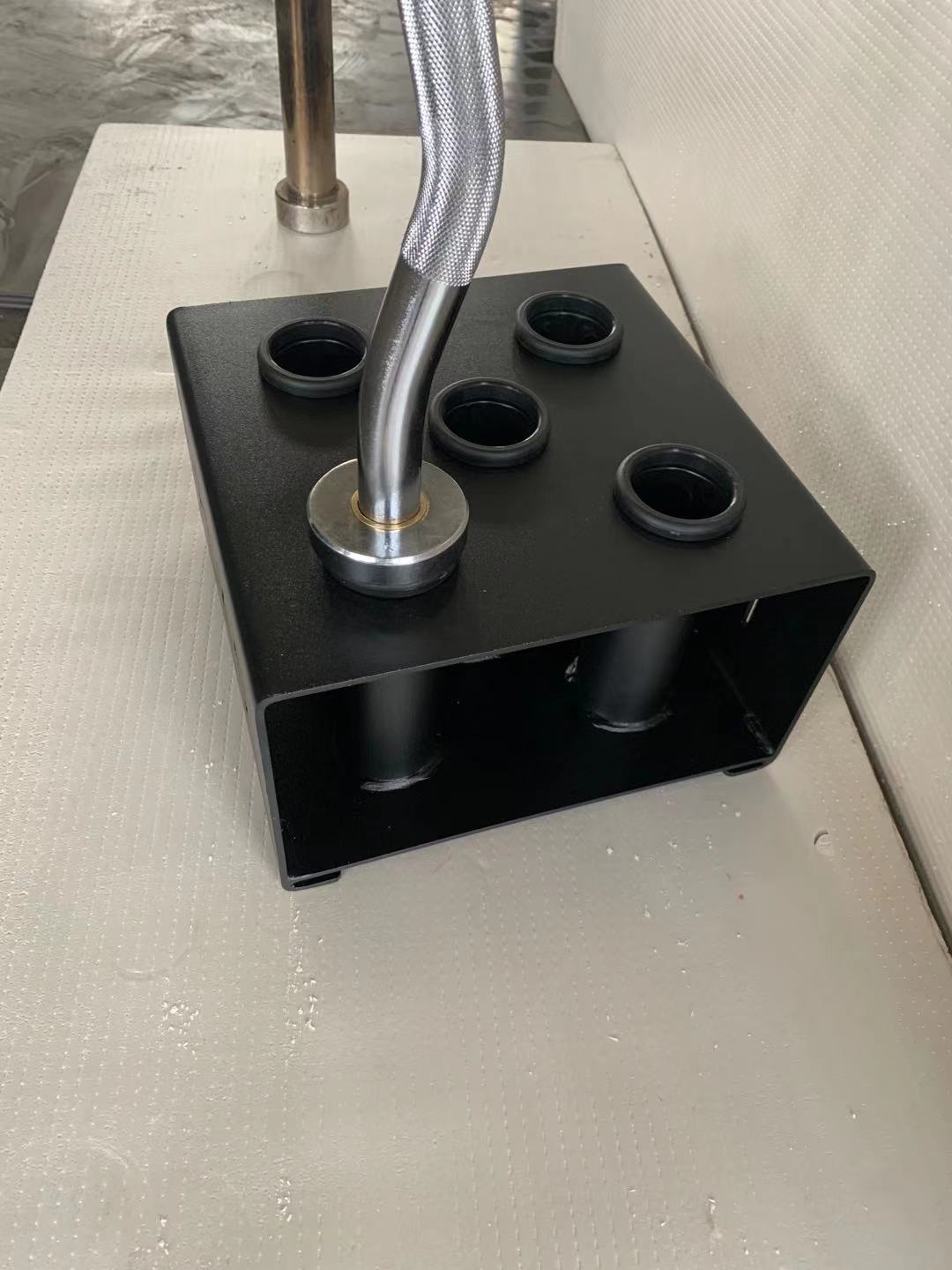 商用家用 五孔插杆器 杠铃杆插杆器 健身器械 杠铃杆存放