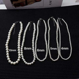 婚庆珍珠项链女颈链韩版时尚优雅百搭气质简约锁骨链婚礼饰品批发