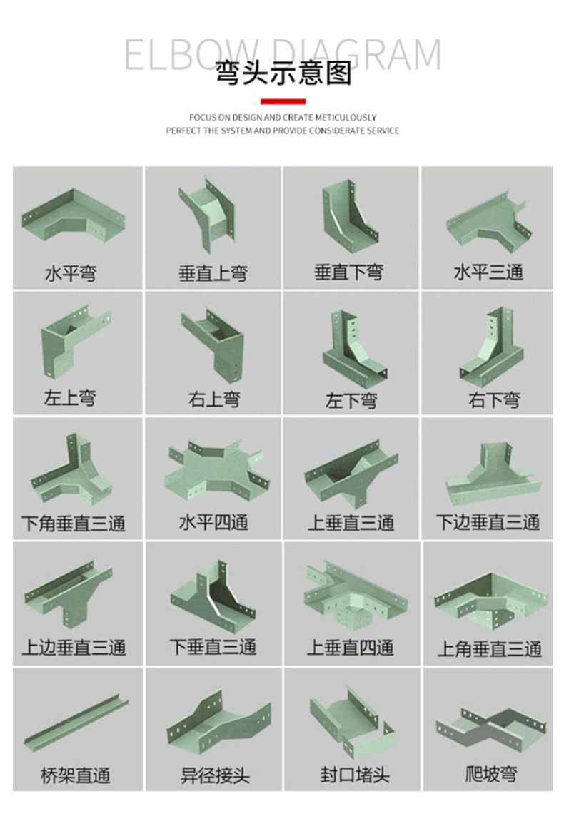 洪泰批发200x100防火铝合金桥架托盘式槽式金属线槽桥架100*100