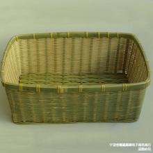 竹筐筐盛馍竹筐长方形大竹筐农用鸡蛋框馒头商用编织篮子竹编制品