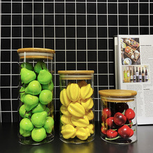IZ4A样板间厨房仿真水果模型收纳罐摆件套装橱柜饰品组合轻奢餐厅